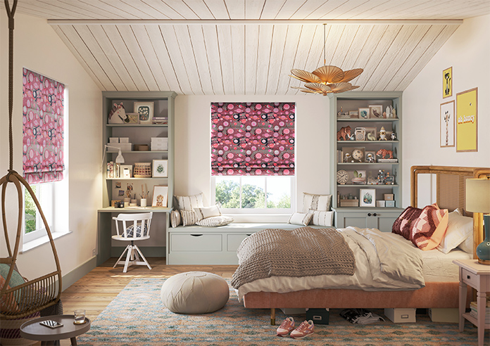 Interstellar, Nebula Pink - Roman Blind - Image 8